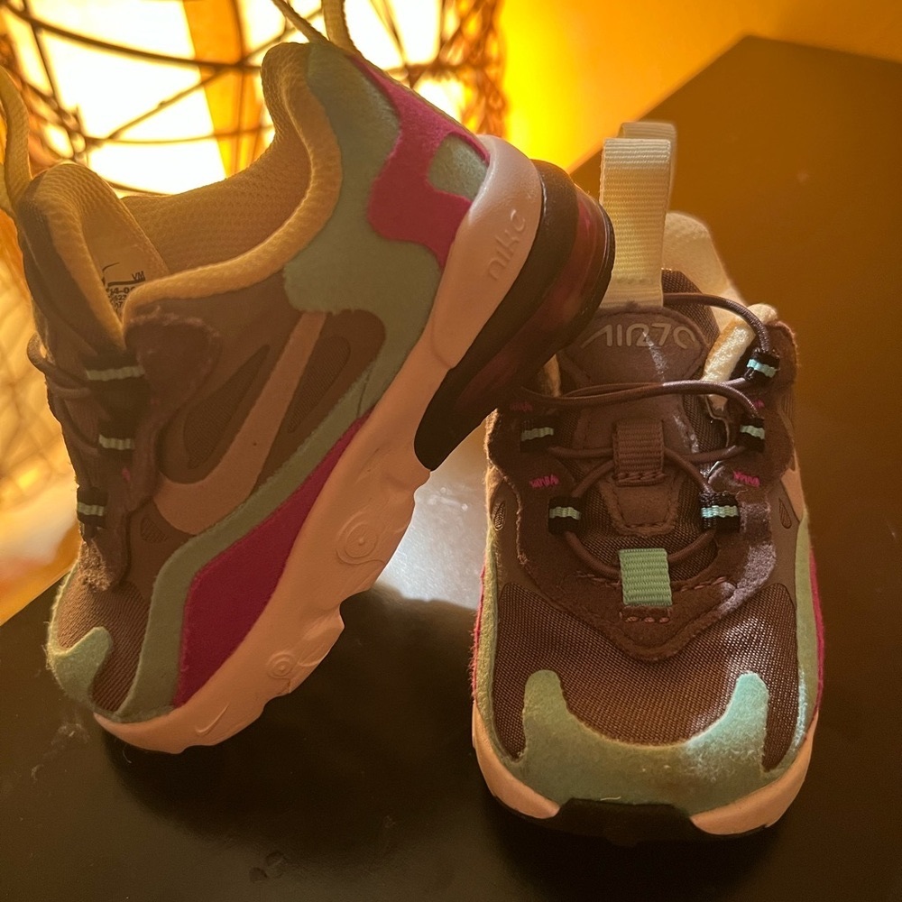 Nike Air Max 270 RT Baby Toddler Sneakers 4c